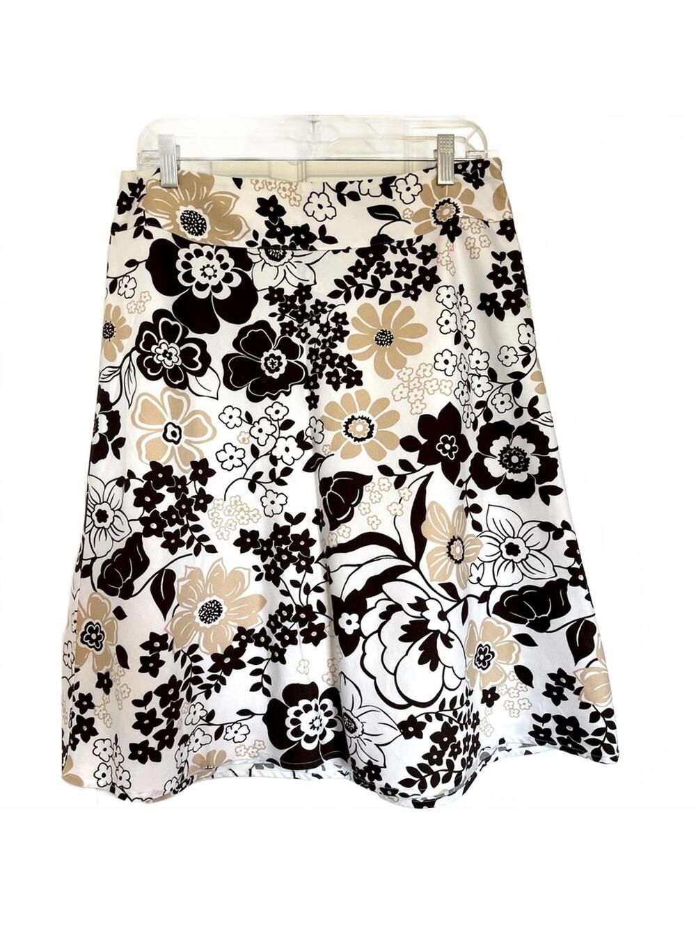 Geoffrey Beene Sport Floral Pattern Skirt